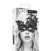 Shots Ouch Black & White Lace Eye Mask - Royal Black