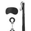Shots Ouch Black & White Introductory Bondage Kit #1 - Black