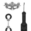 Shots Ouch Black & White Introductory Bondage Kit #3 - Black