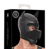 Shots Ouch Puppy Play Puppy Hood - Black