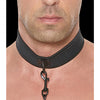 Shots Ouch Puppy Play Puppy Collar w/Leash - Black