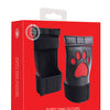 Shots Ouch Puppy Play Paw Cut-Out Gloves - Red