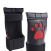 Shots Ouch Puppy Play Paw Cut-Out Gloves - Red
