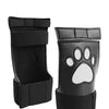 Shots Ouch Puppy Play Paw Cut-Out Gloves - White