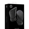 Shots Ouch Puppy Play Lined Fist Mitts - Black