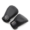 Shots Ouch Puppy Play Lined Fist Mitts - Black