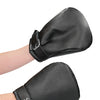 Shots Ouch Puppy Play Lined Fist Mitts - Black