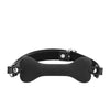 Shots Ouch Puppy Play Silicone Bone Gag - Black