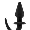 Shots Ouch Puppy Play Tail Butt Plug - Black