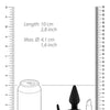 Shots Ouch Puppy Play Tail Butt Plug - Black