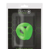 Shots Ouch Cock Ring & Ball Strap - Glow in the Dark