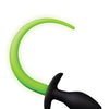 Shots Ouch Puppy Tail Plug - Glow in the Dark