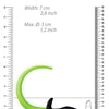 Shots Ouch Puppy Tail Plug - Glow in the Dark