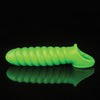 Shots Ouch Swirl Stretchy Penis Sleeve - Glow in the Dark