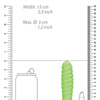 Shots Ouch Swirl Stretchy Penis Sleeve - Glow in the Dark