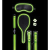 Shots Ouch Bondage Kit #1 - Glow in the Dark