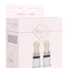 Shots Pumped Nipple Suction Set - Medium Clear