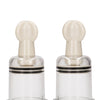 Shots Pumped Nipple Suctions Set - Large Clear