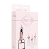 Shots Pumped Clitoral & Nipple Pump Set - Medium Rose Gold