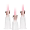 Shots Pumped Clitoral & Nipple Pump Set - Medium Rose Gold