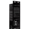 Shots Pumped Automatic Cyber Pump Masturbation Sleeve w/Free Silicone Cock Ring - Clear