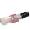 Shots Pumped Automatic Cyber Pump Masturbation Sleeve w/Free Silicone Cock Ring - Clear