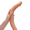 Shots RealRock 18" Double Dong - Flesh