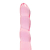 Shots RealRock Crystal Clear Non Realistic 7" Dildo  - Pink