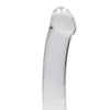 Shots RealRock Crystal Clear 7" Dildo  - Transparent