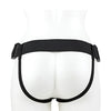 Shots RealRock 8" Vibrating Hollow Strap On W/O Balls - Tan