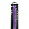 Shots RealRock 15" Double Dong Glow in the Dark - Neon Purple