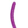 Shots RealRock 15" Double Dong Glow in the Dark - Neon Purple