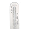 Shots RealRock Crystal Clear 13" Double Dildo - Transparent