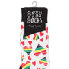 Shots Sexy Socks Happy Hearts - Male