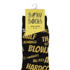 Shots Sexy Socks Sexy Words - Male