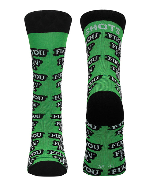 Shots Sexy Socks Fuck You - Male