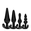 Shots Sono No. 8 Butt Plug - Black Set of 4