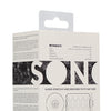 Shots Sono No. 92 Reversible Textured Masturbator - Transparent