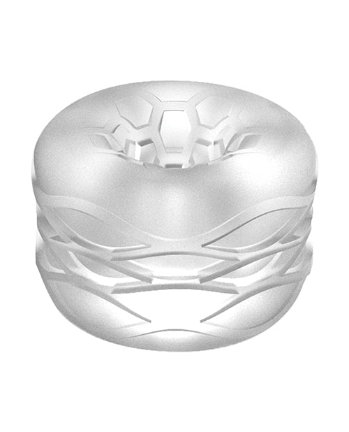 Shots Sono No. 93 Reversible Textured Masturbator - Transparent