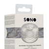 Shots Sono No. 94 Reversible Textured Masturbator - Transparent