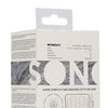 Shots Sono No. 94 Reversible Textured Masturbator - Transparent