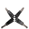 Shots Uomo Chain & Chain Harness - Black