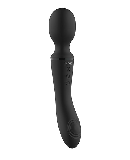 Shots Vive Enora Wand & Vibrator - Black