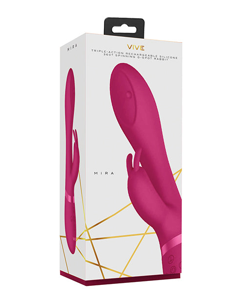 Shots Vive Mira  Spinning G-Spot Rabbit - Pink