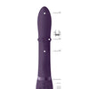 Shots Vive Halo Up & Down Ring G-Spot Rabbit - Purple