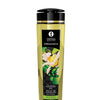 Shunga Organic Kissable Massage Oil - 8 oz Exotic Green Tea