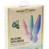 Sinclair Institue Select Anal Silicone Explorers - Box of 3 Asst