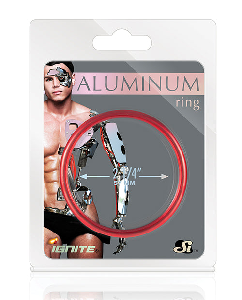 Aluminum Ring - Hellfire Red 2.25"