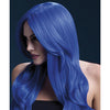Smiffy The Fever Wig Collection Khloe - Neon Blue