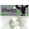 Ignite Thick Power Stretch Donut Cock Ring - Clear